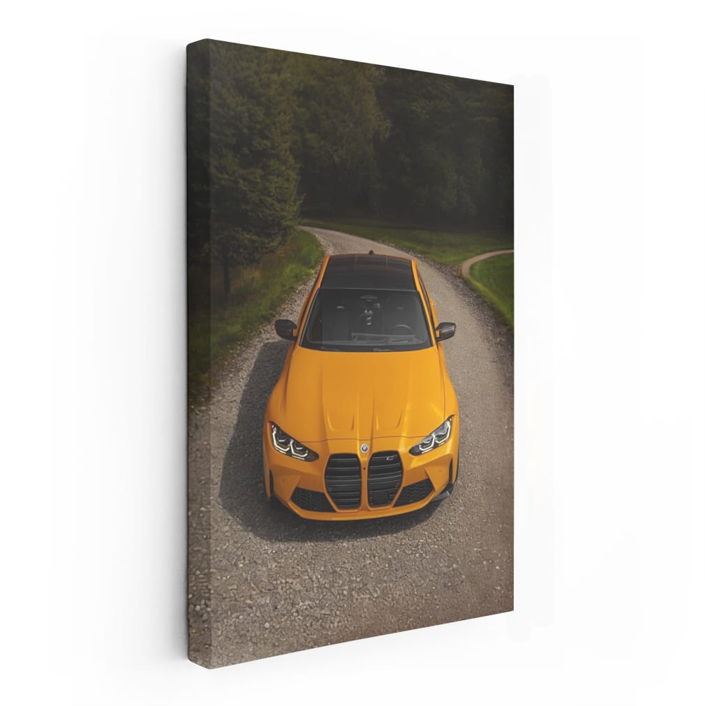 BMW G80 M3 in Vivid Orange Roaming Forest - Dynamic Thrill