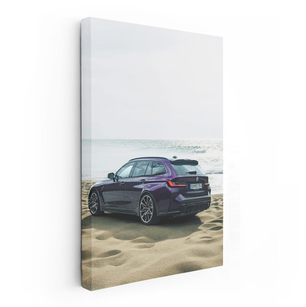 BMW M3 G81 Wagon Overlooking Ocean - Power Meets Elegance
