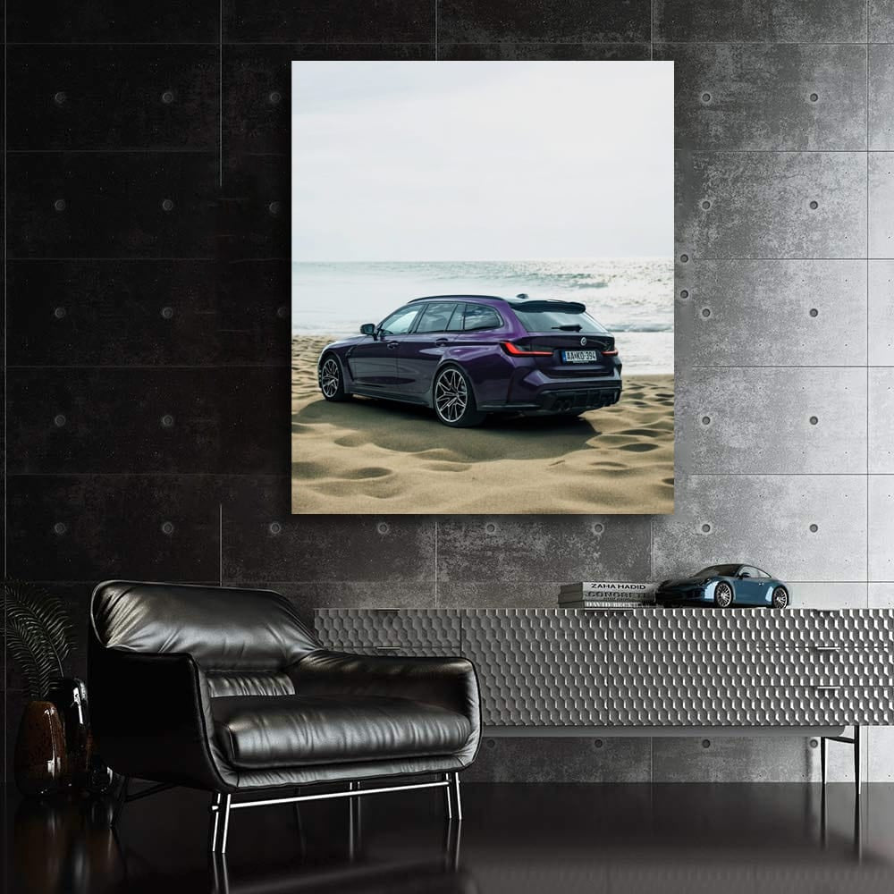 BMW M3 G81 Wagon Overlooking Ocean - Power Meets Elegance
