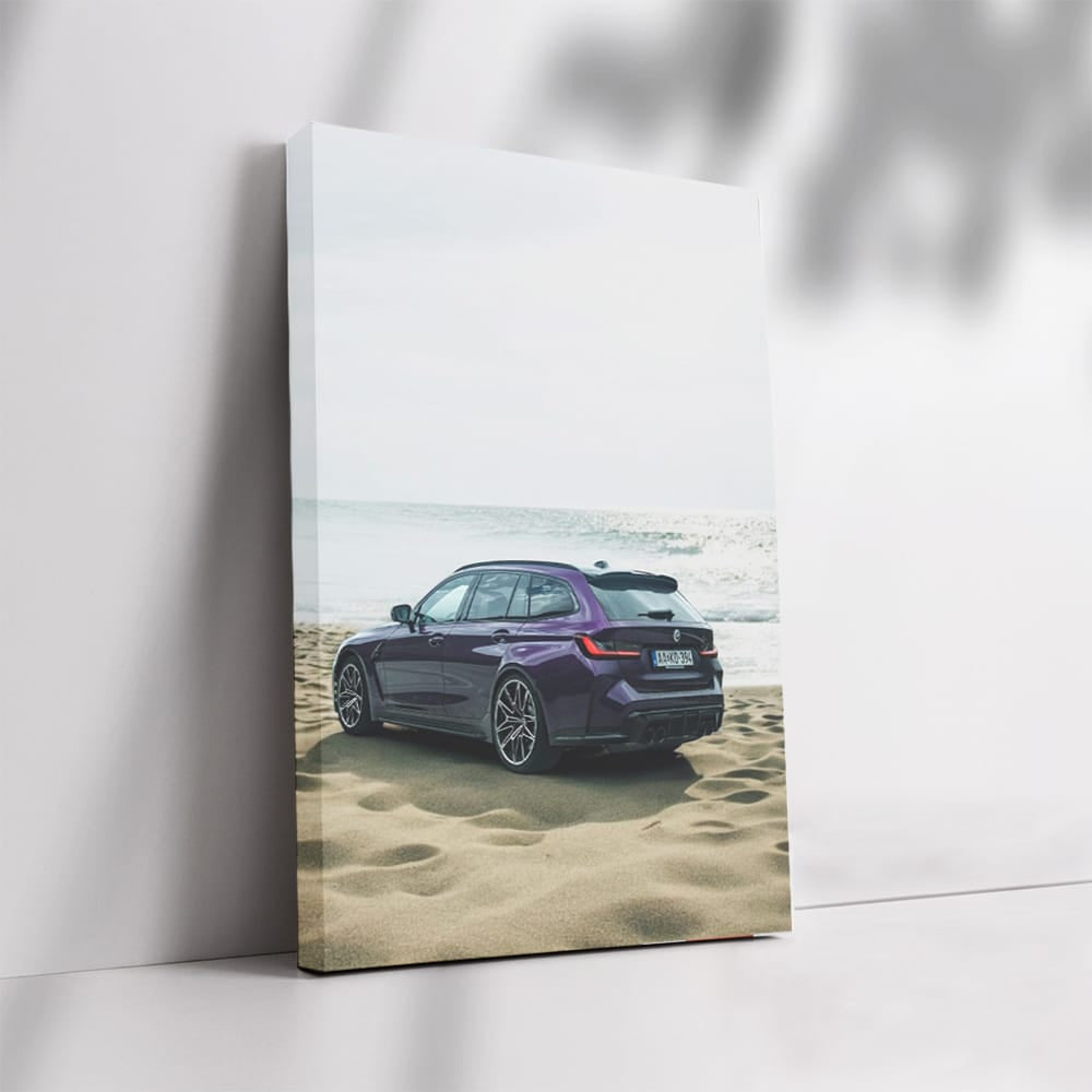 BMW M3 G81 Wagon Overlooking Ocean - Power Meets Elegance