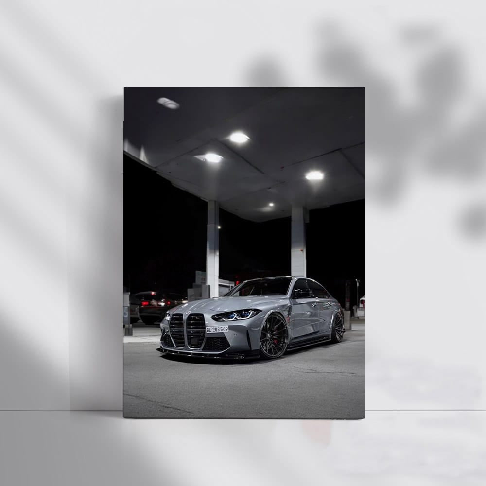 Sleek Grey BMW M3 - Ultimate Driving Machine