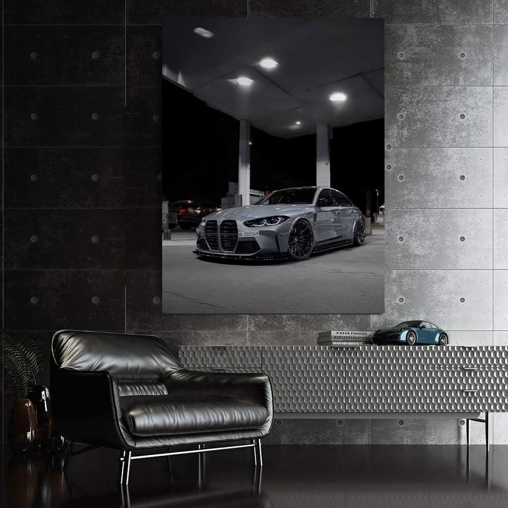 Sleek Grey BMW M3 - Ultimate Driving Machine