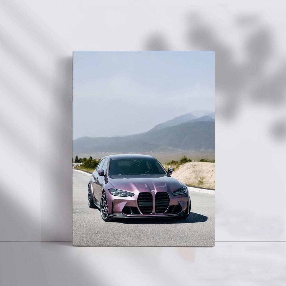 BMW M3 Sedan in Velvet Orchid Metallic - Elegance Redefined
