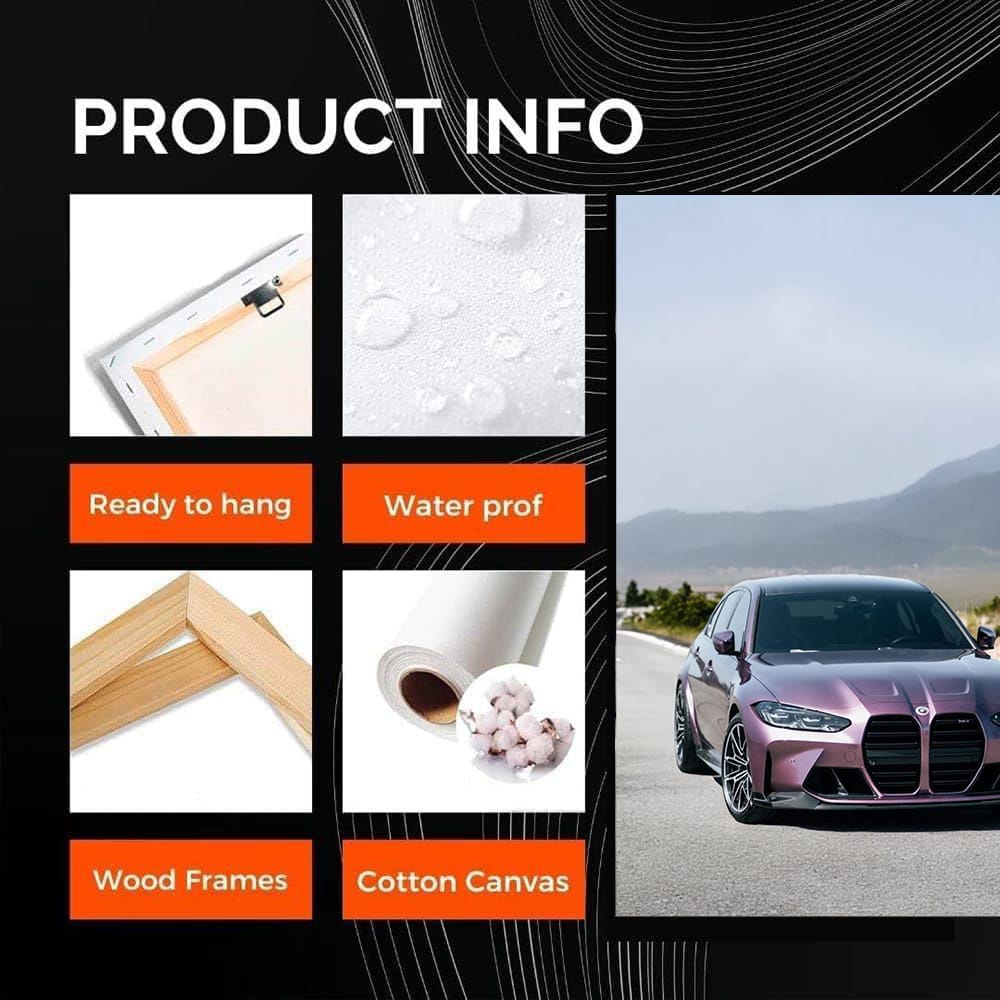 BMW M3 Sedan in Velvet Orchid Metallic - Elegance Redefined