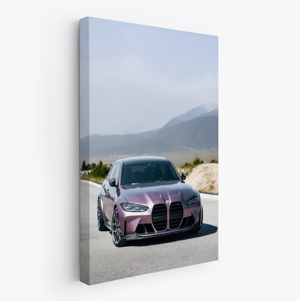 BMW M3 Sedan in Velvet Orchid Metallic - Elegance Redefined