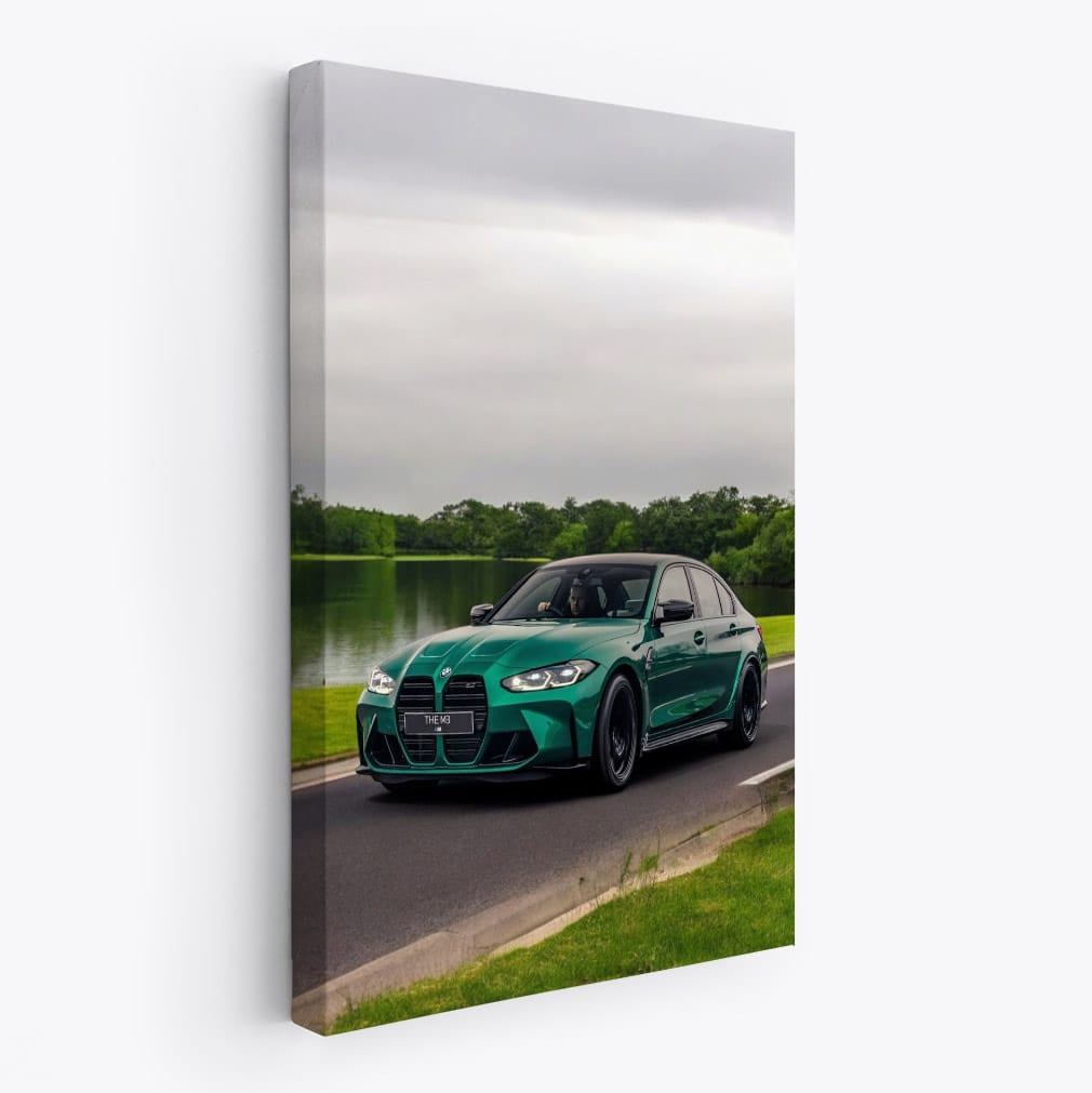 BMW M3 Sedan in Green - Stylish and Dynamic Performance