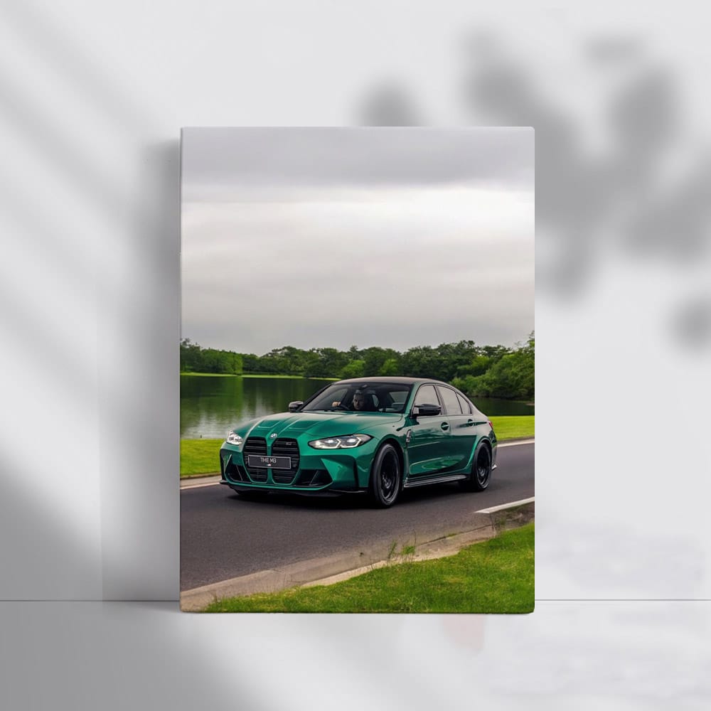 BMW M3 Sedan in Green - Stylish and Dynamic Performance
