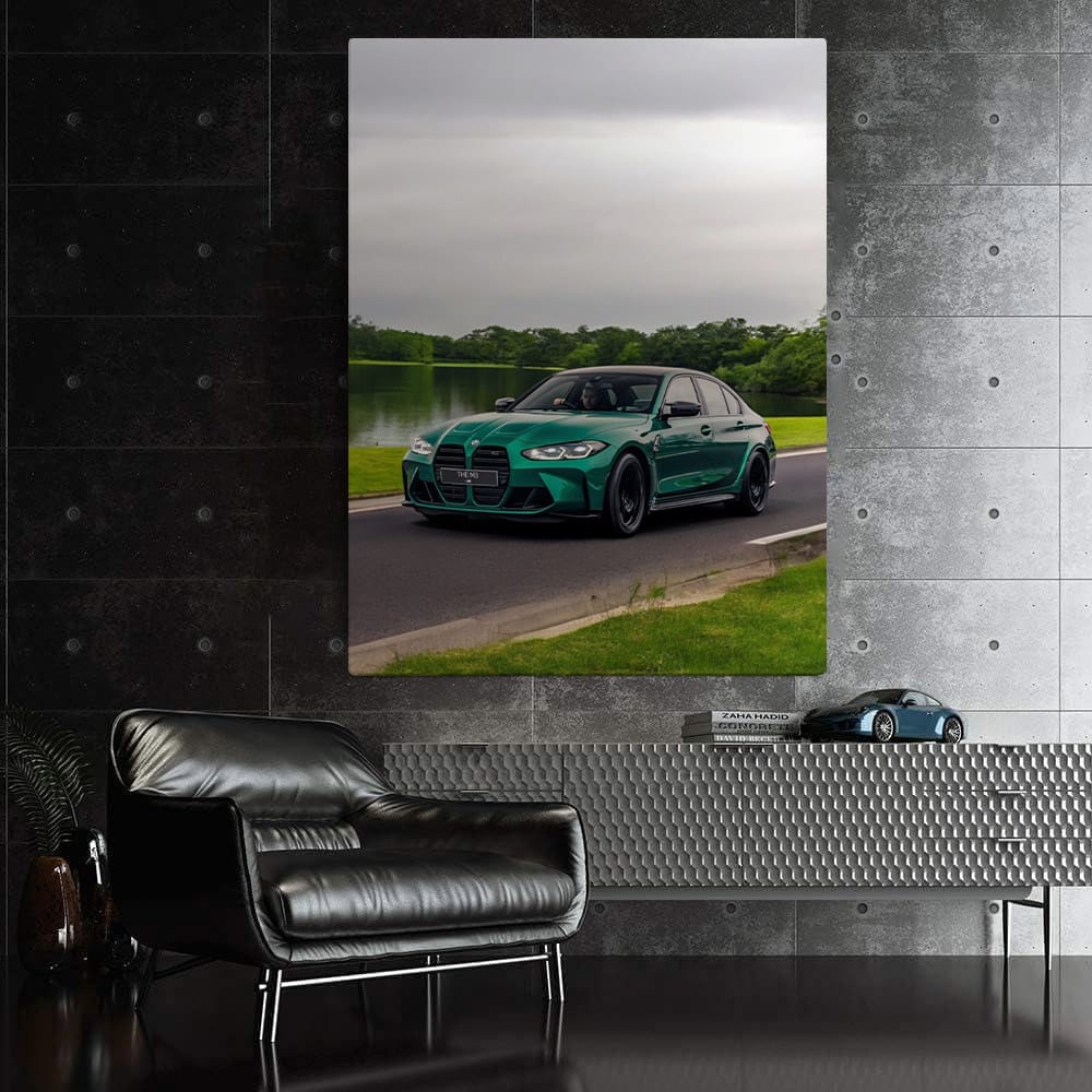 BMW M3 Sedan in Green - Stylish and Dynamic Performance