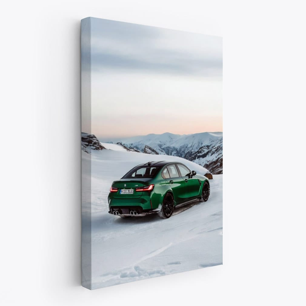 BMW M3 in Green - Bold Performance & Style