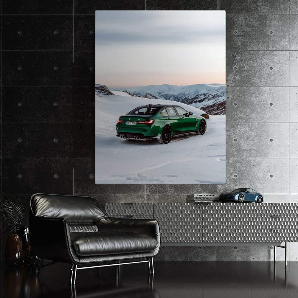 BMW M3 in Green - Bold Performance & Style