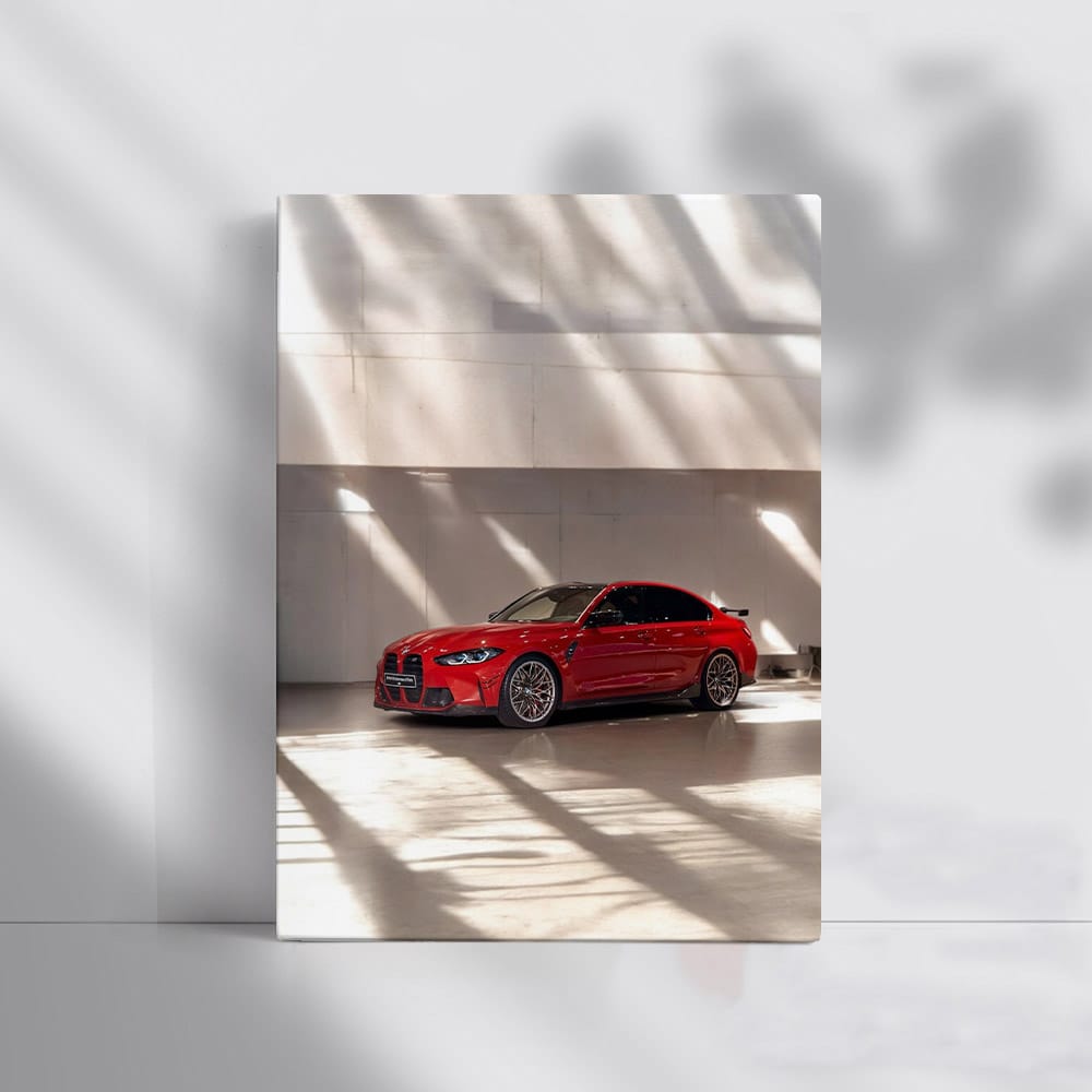Stunning Red BMW M3: Unleash Power of Precision