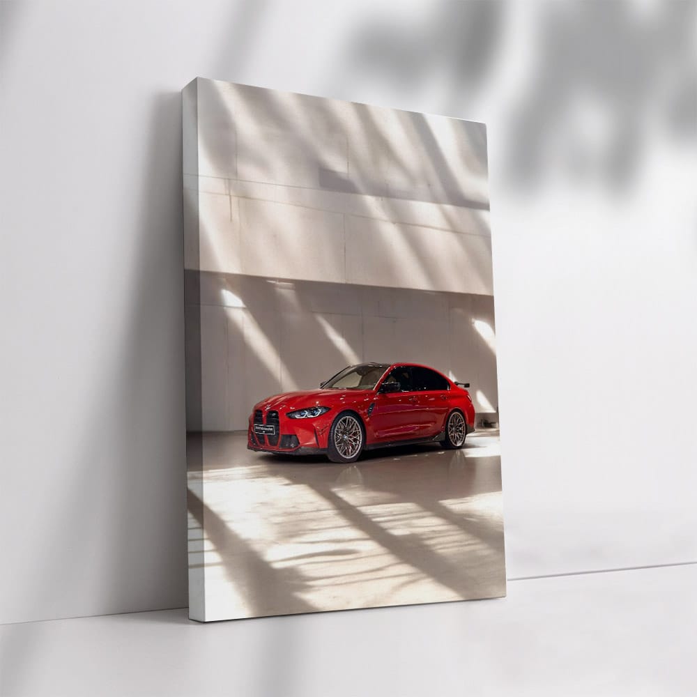 Stunning Red BMW M3: Unleash Power of Precision