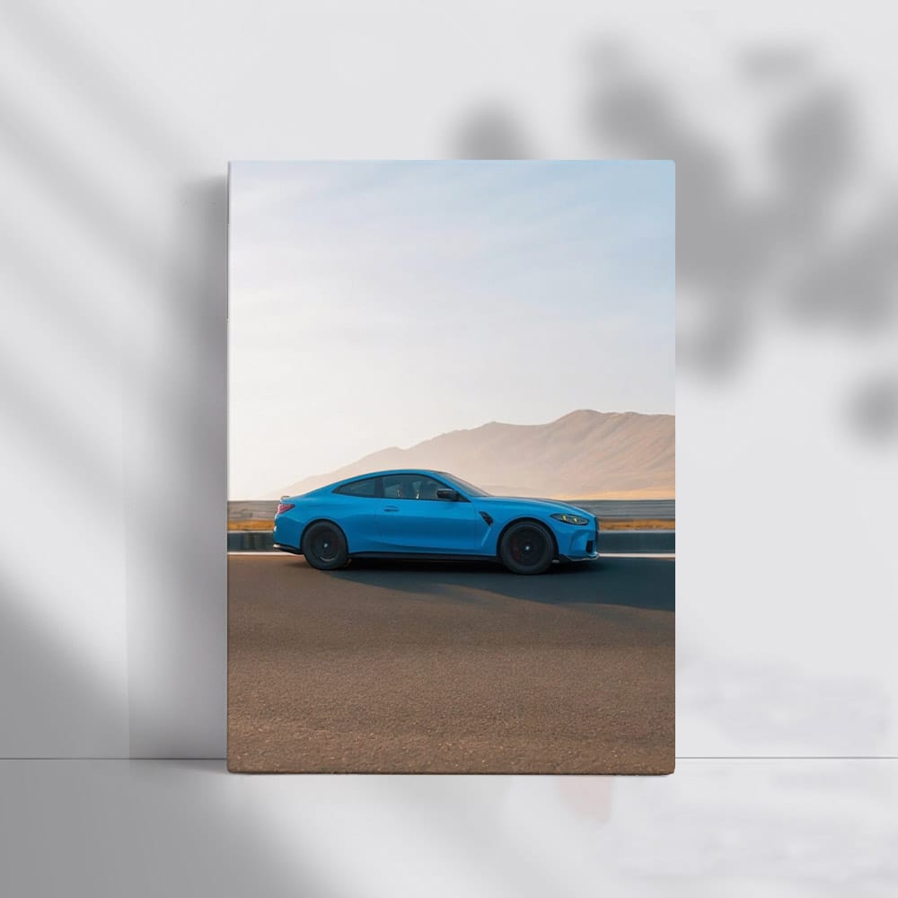 BMW M4 CS Riviera Blue 2 - Bold and Dynamic Performance