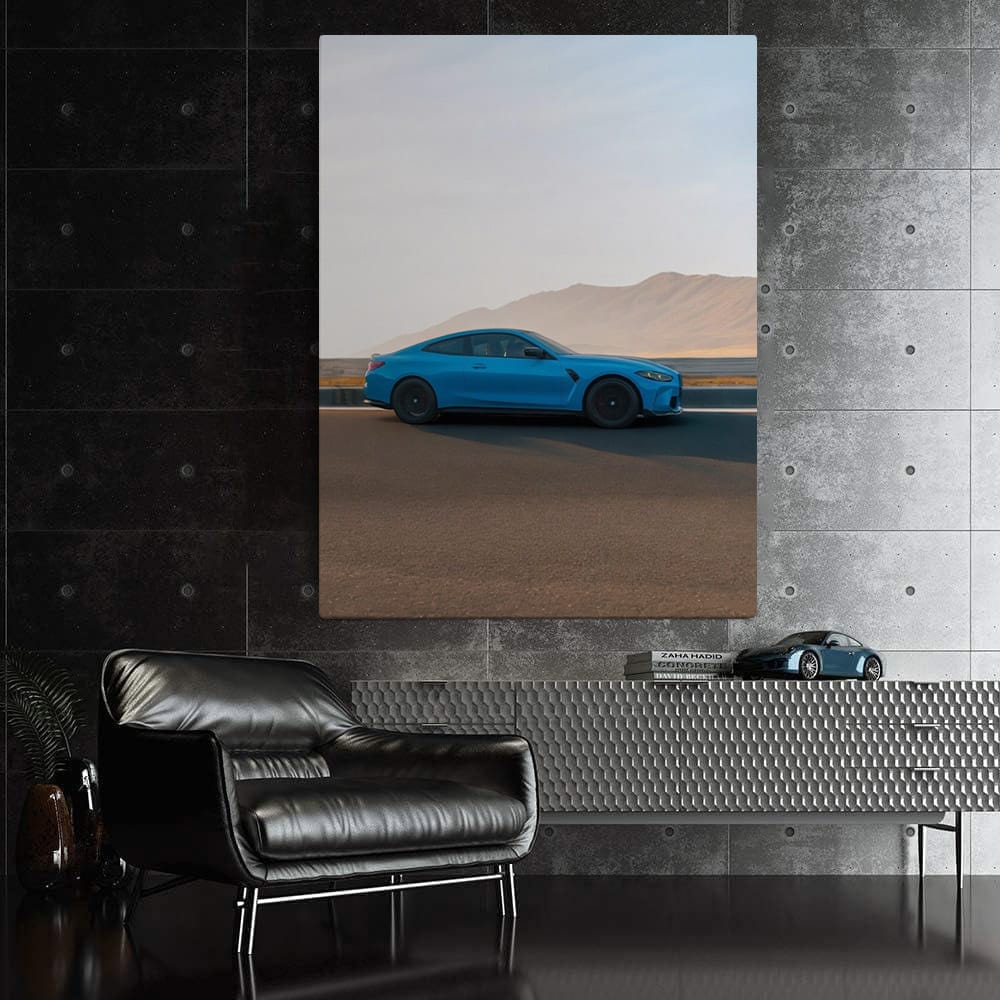 BMW M4 CS Riviera Blue 2 - Bold and Dynamic Performance