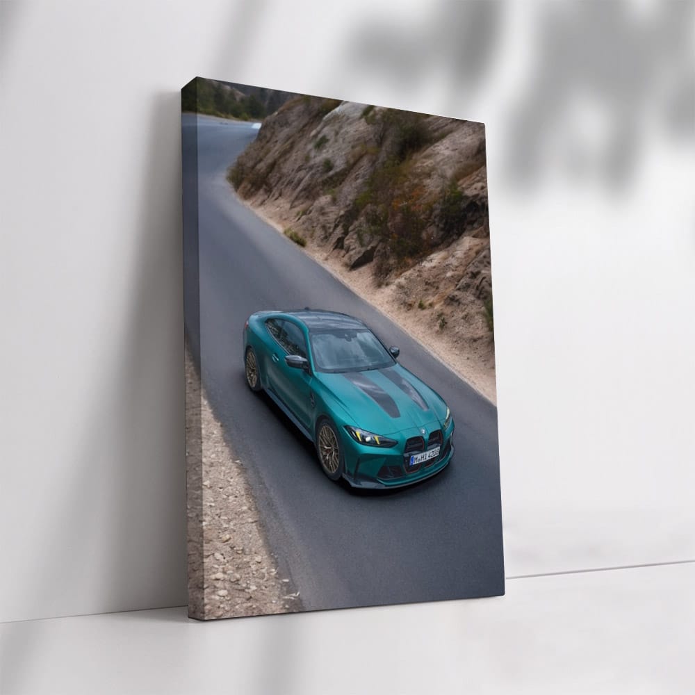BMW M4 CS in Frozen Isle of Man Green Metallic - Pure Thrill