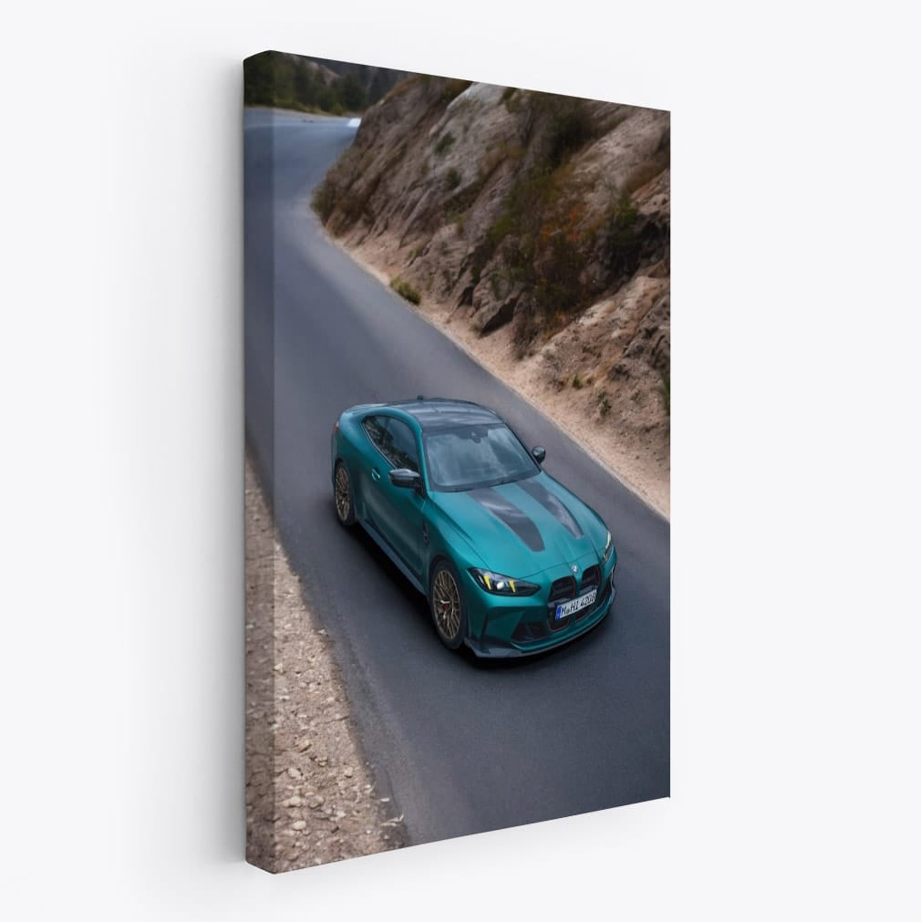BMW M4 CS in Frozen Isle of Man Green Metallic - Pure Thrill
