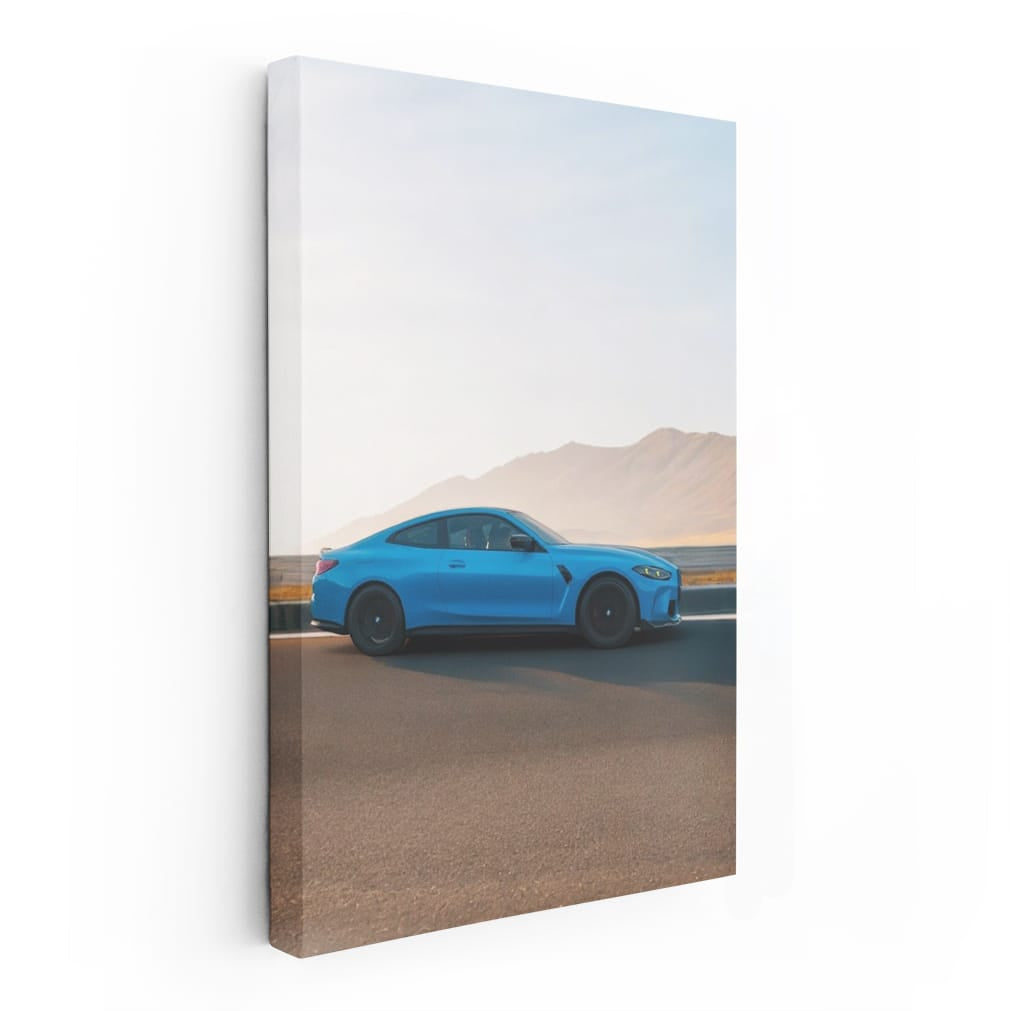 BMW M4 CS in Solid Riviera Blue - Sporty Elegance Unleashed