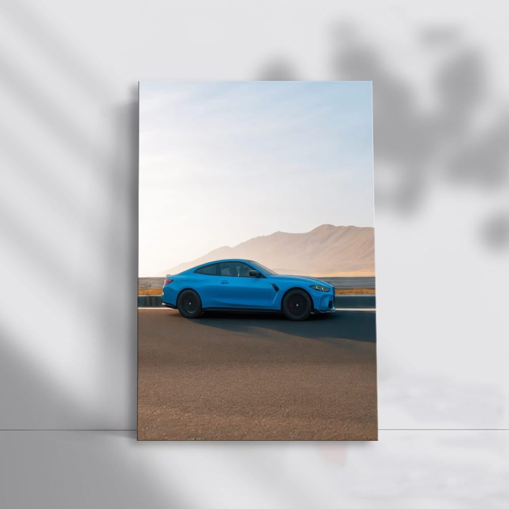 BMW M4 CS in Solid Riviera Blue - Sporty Elegance Unleashed