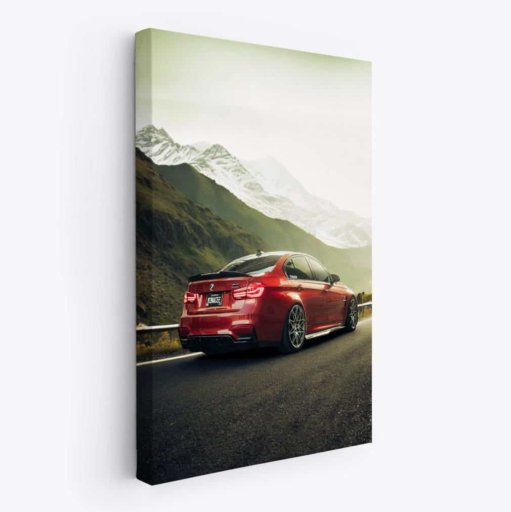 BMW M4 Competition with M xDrive Red - Power and Precision