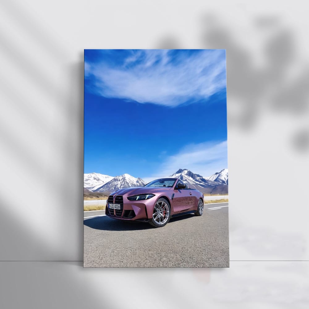 BMW M4 Convertible in Velvet Orchid Metallic - Elegance Unleashed