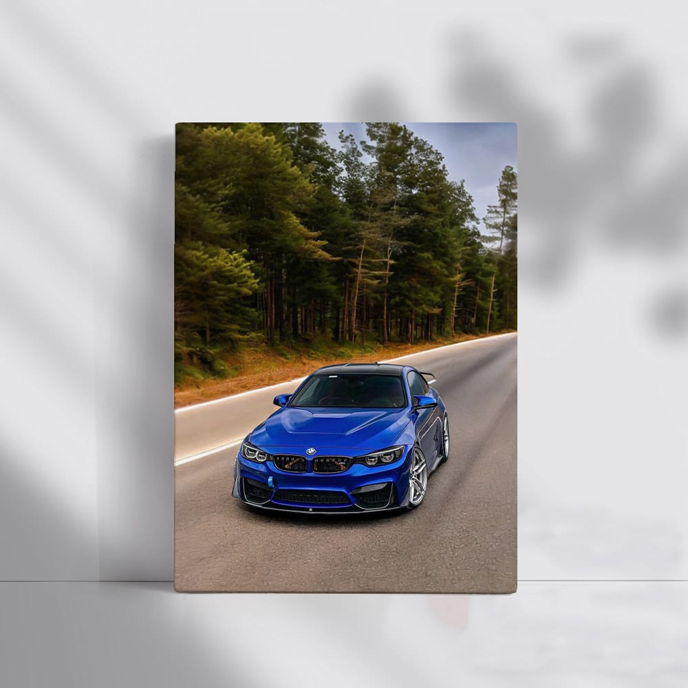 Dynamic Blue BMW M4 F82 - Elegance Meets Performance