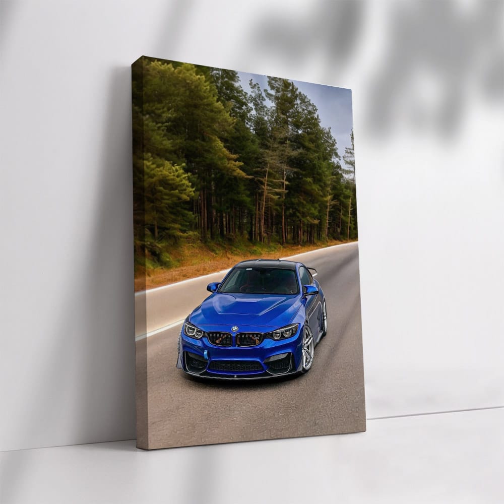 Dynamic Blue BMW M4 F82 - Elegance Meets Performance