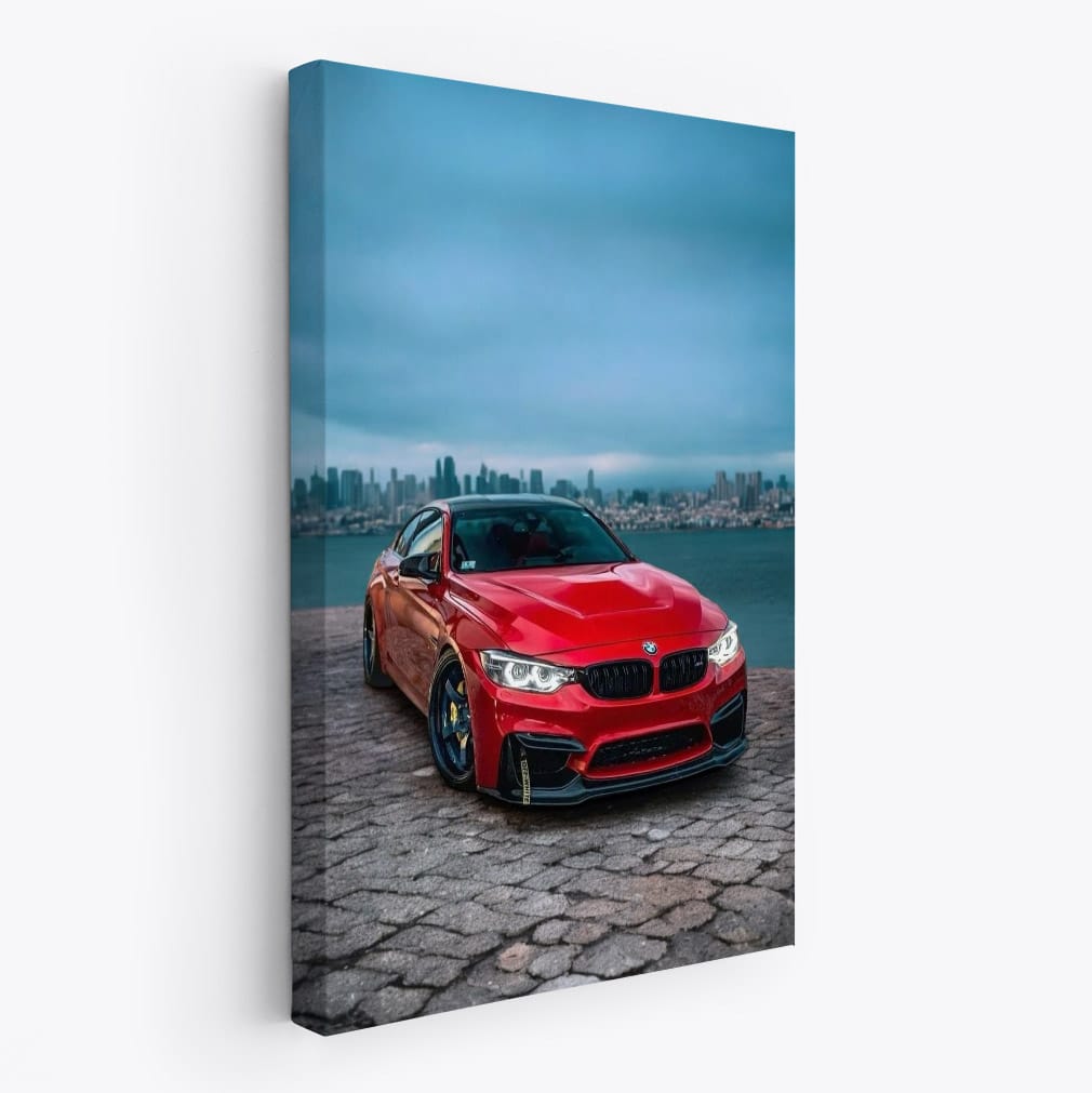 Red BMW M4 F82 - Sleek Power and Precision