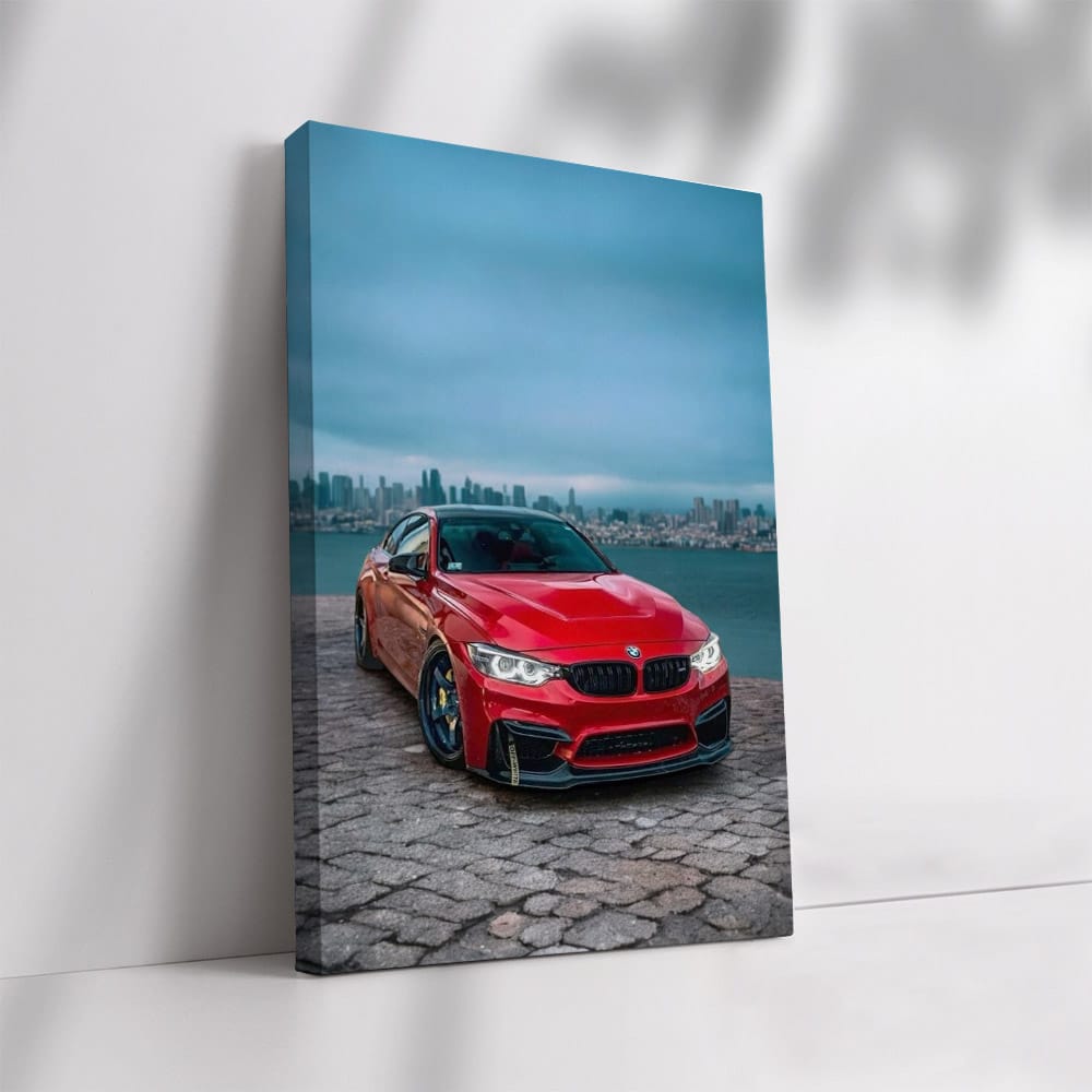 Red BMW M4 F82 - Sleek Power and Precision