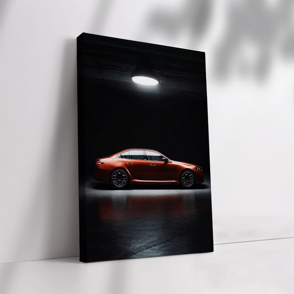 BMW M5 in Metallic Frozen Orange - Bold and Striking Design