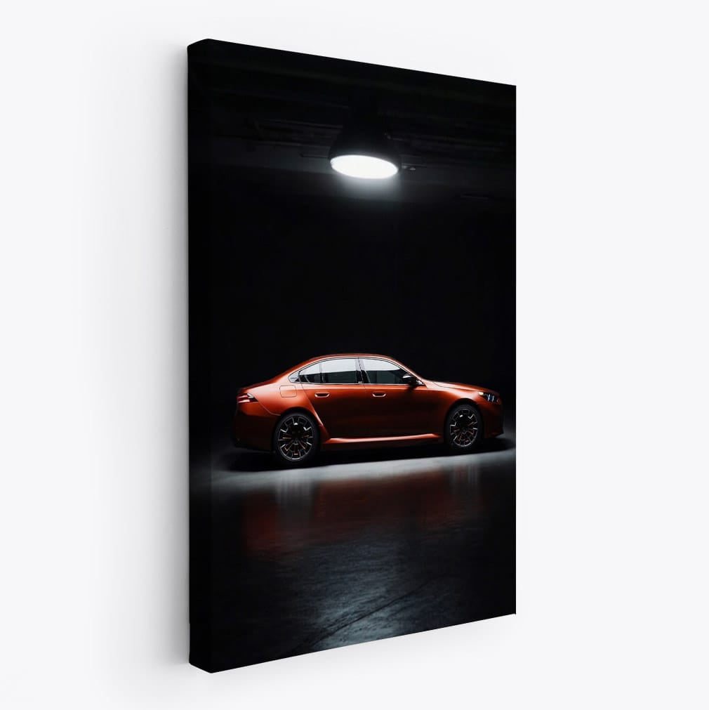 BMW M5 in Metallic Frozen Orange - Bold and Striking Design