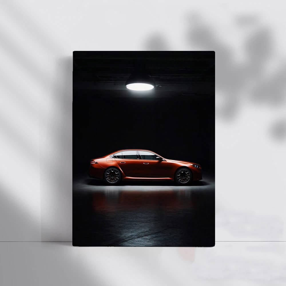 BMW M5 in Metallic Frozen Orange - Bold and Striking Design