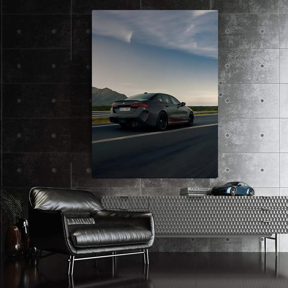 BMW M5 Sedan Gray - Sleek Elegance and Power Unleashed