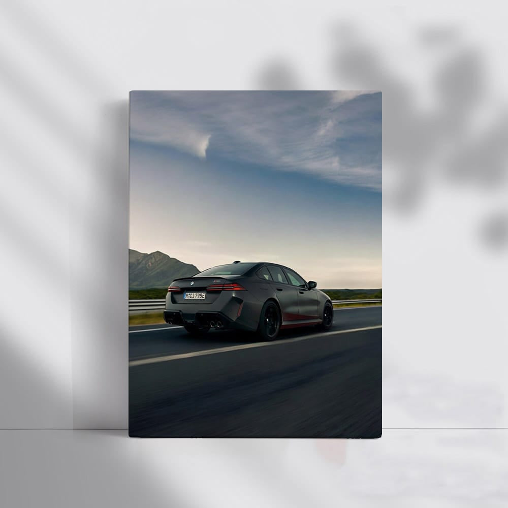 BMW M5 Sedan Gray - Sleek Elegance and Power Unleashed