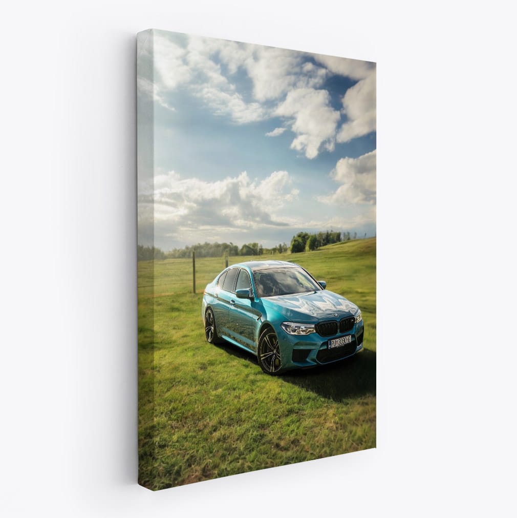 Green BMW M5 - Elegance Meets Power in Motion