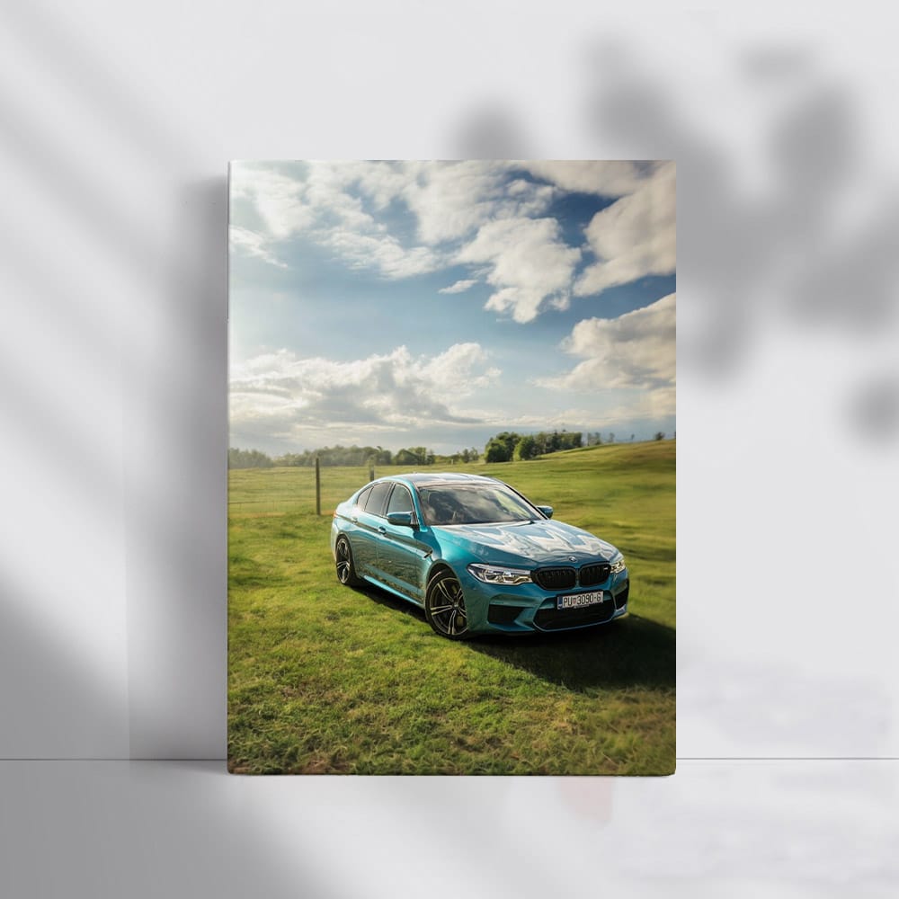 Green BMW M5 - Elegance Meets Power in Motion