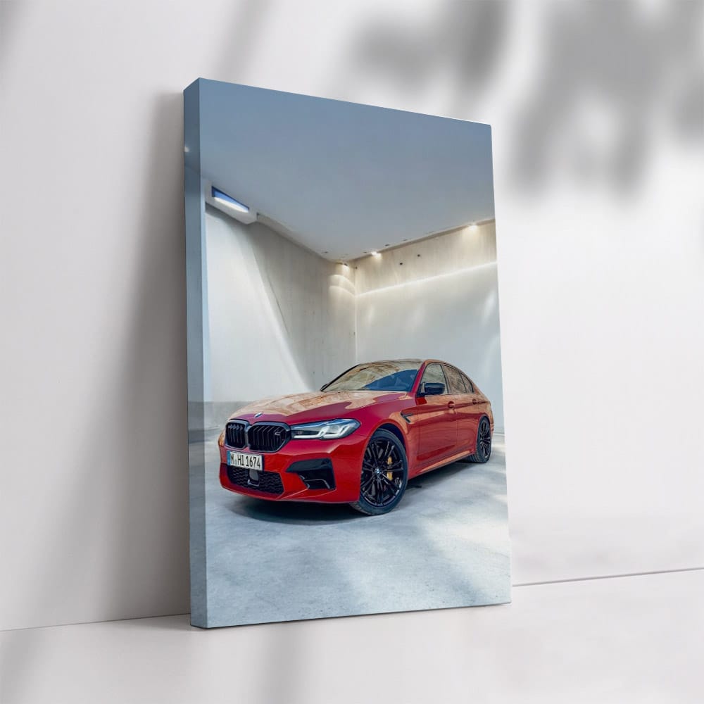 Red BMW M5: Power and Elegance in Motion