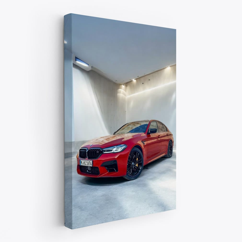 Red BMW M5: Power and Elegance in Motion