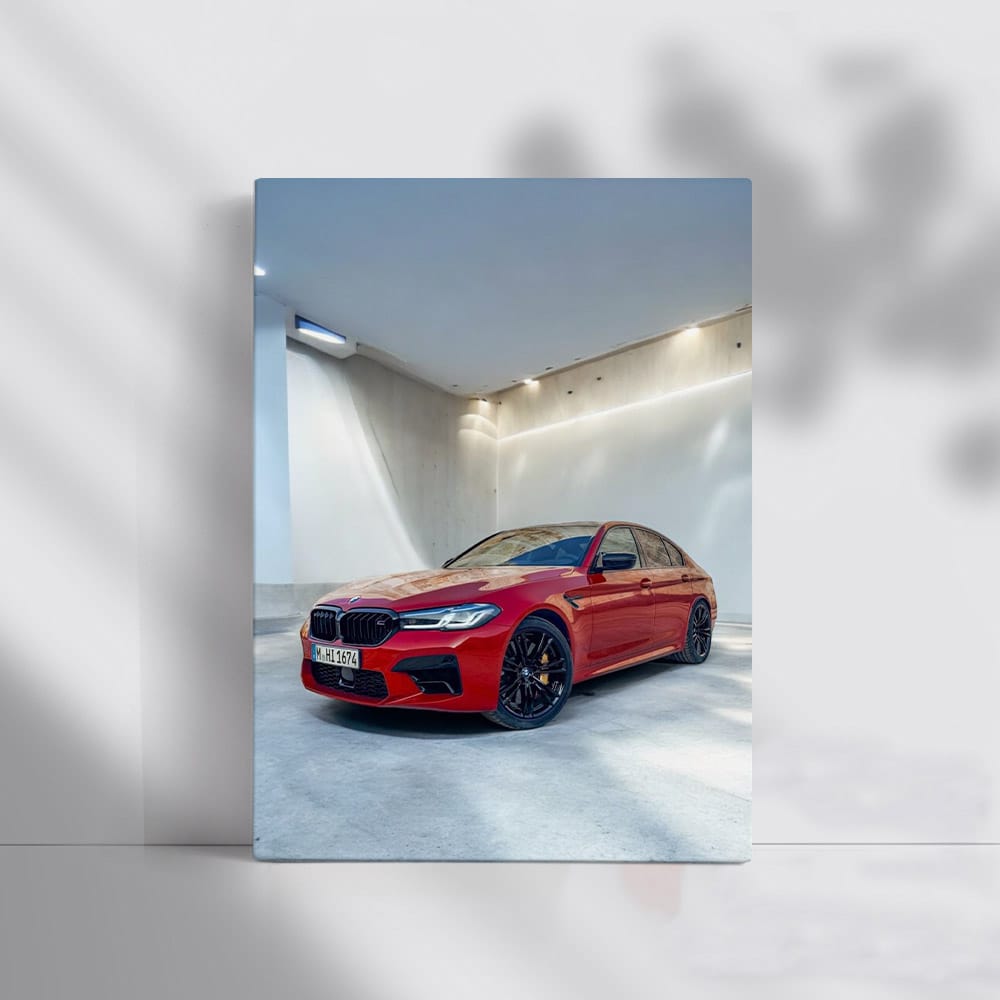 Red BMW M5: Power and Elegance in Motion
