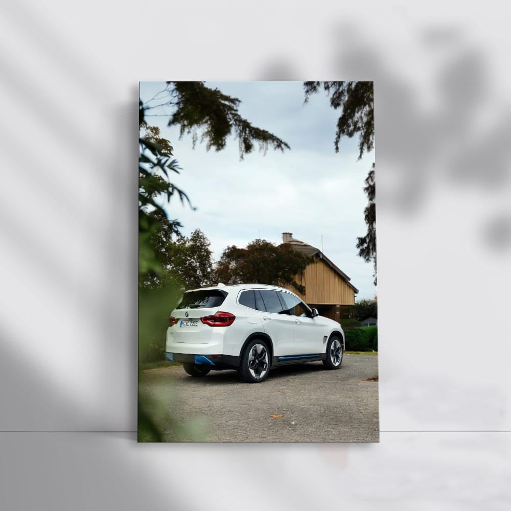 BMW iX3 White - Sleek Electric Excellence