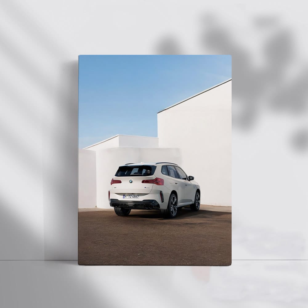 BMW X3 M50 White - Elegance and Power Unleashed