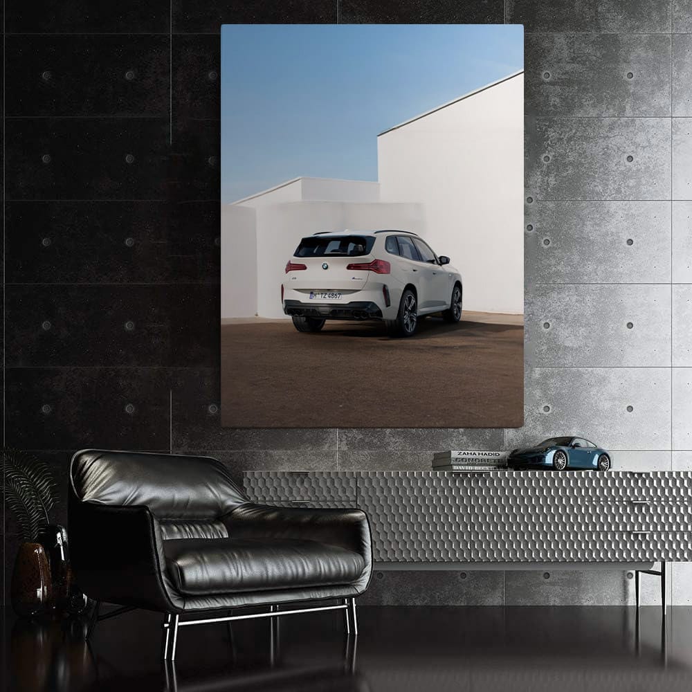 BMW X3 M50 White - Elegance and Power Unleashed