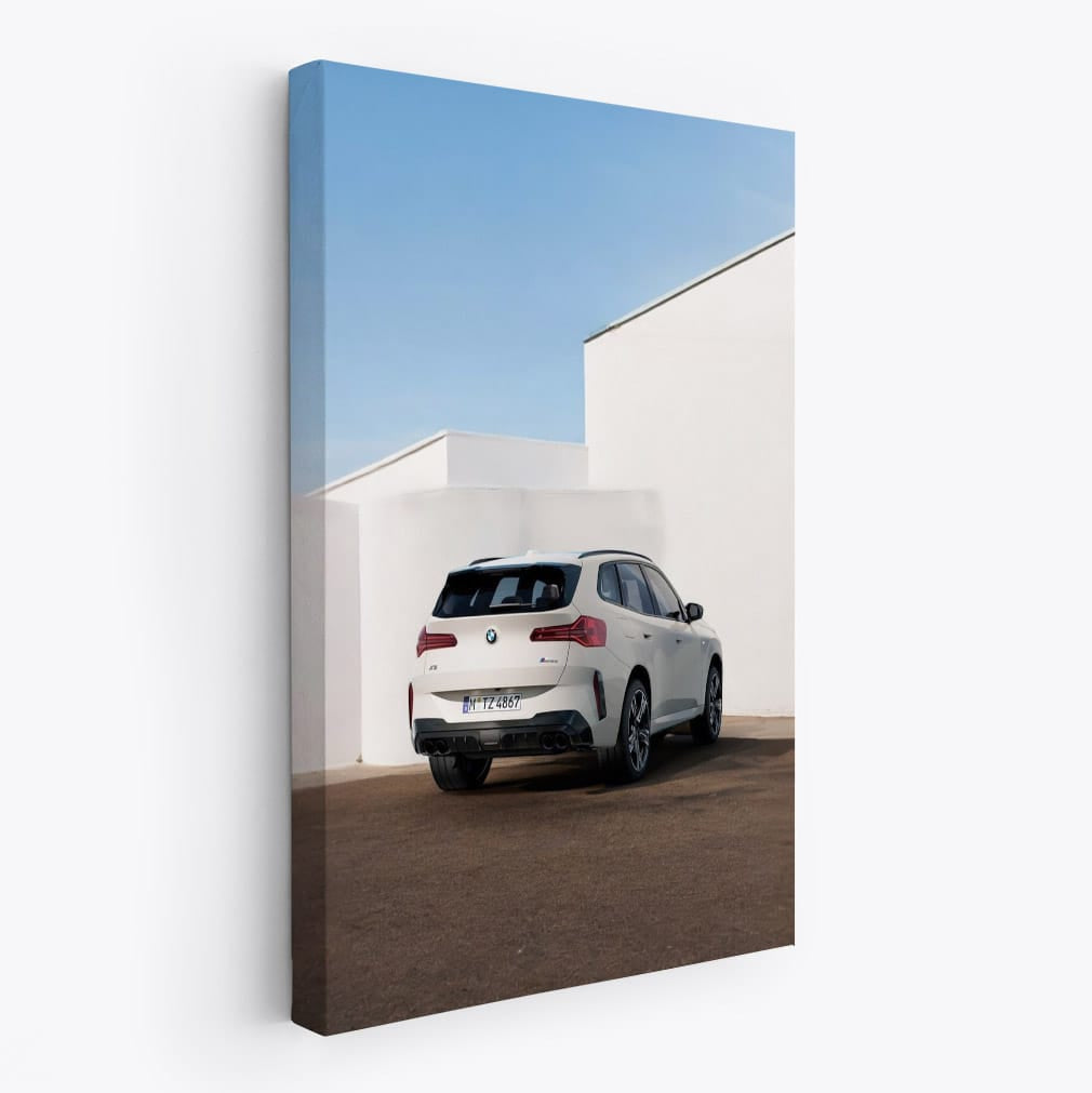 BMW X3 M50 White - Elegance and Power Unleashed