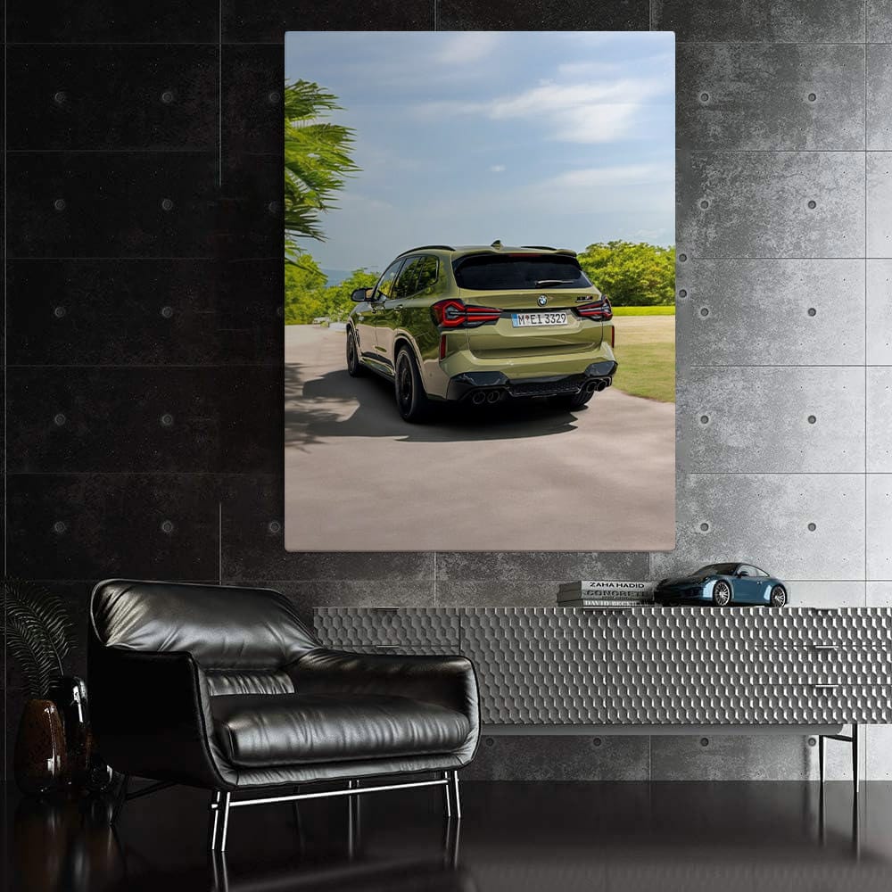 BMW X3 M Competition in Urban Green - Power Meets Style