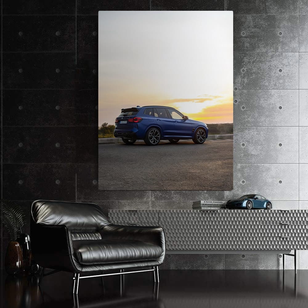 BMW X3 M in Blue - Dynamic Elegance Unleashed