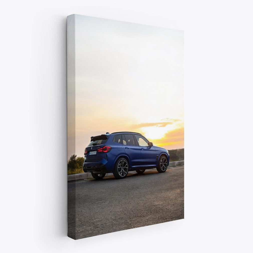 BMW X3 M in Blue - Dynamic Elegance Unleashed