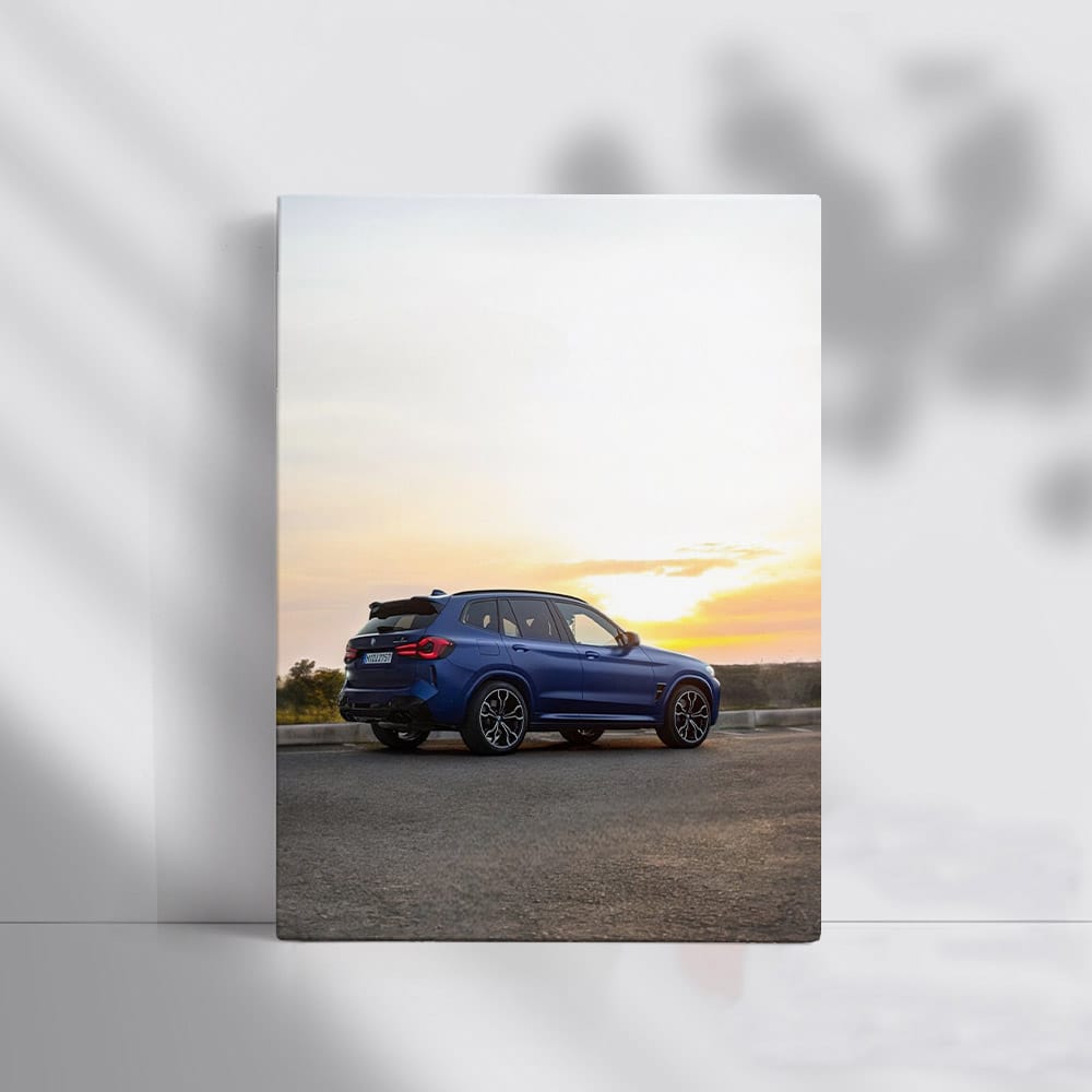 BMW X3 M in Blue - Dynamic Elegance Unleashed