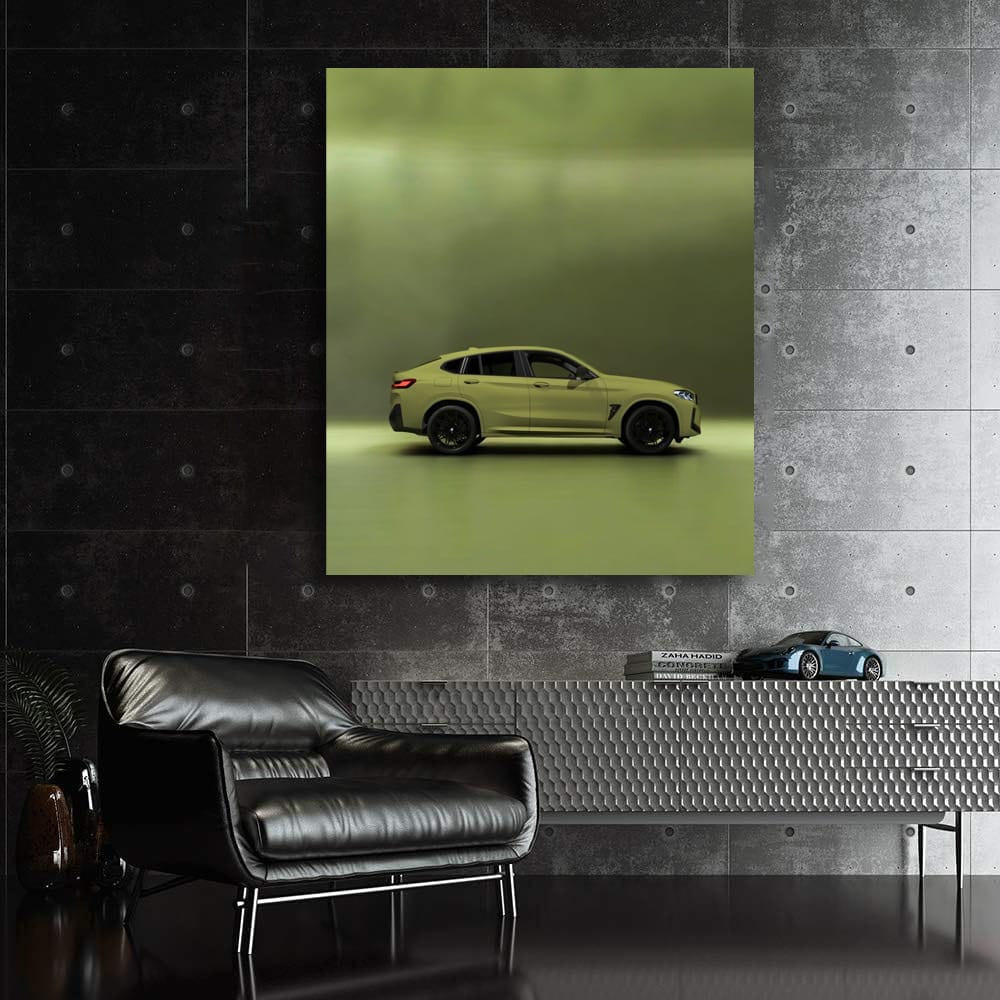 BMW X4 M Competition G02 in Green - Power Meets Elegance