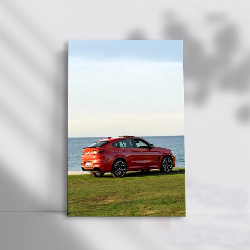BMW X4 M Competition in Red Orange - Power Meets Style