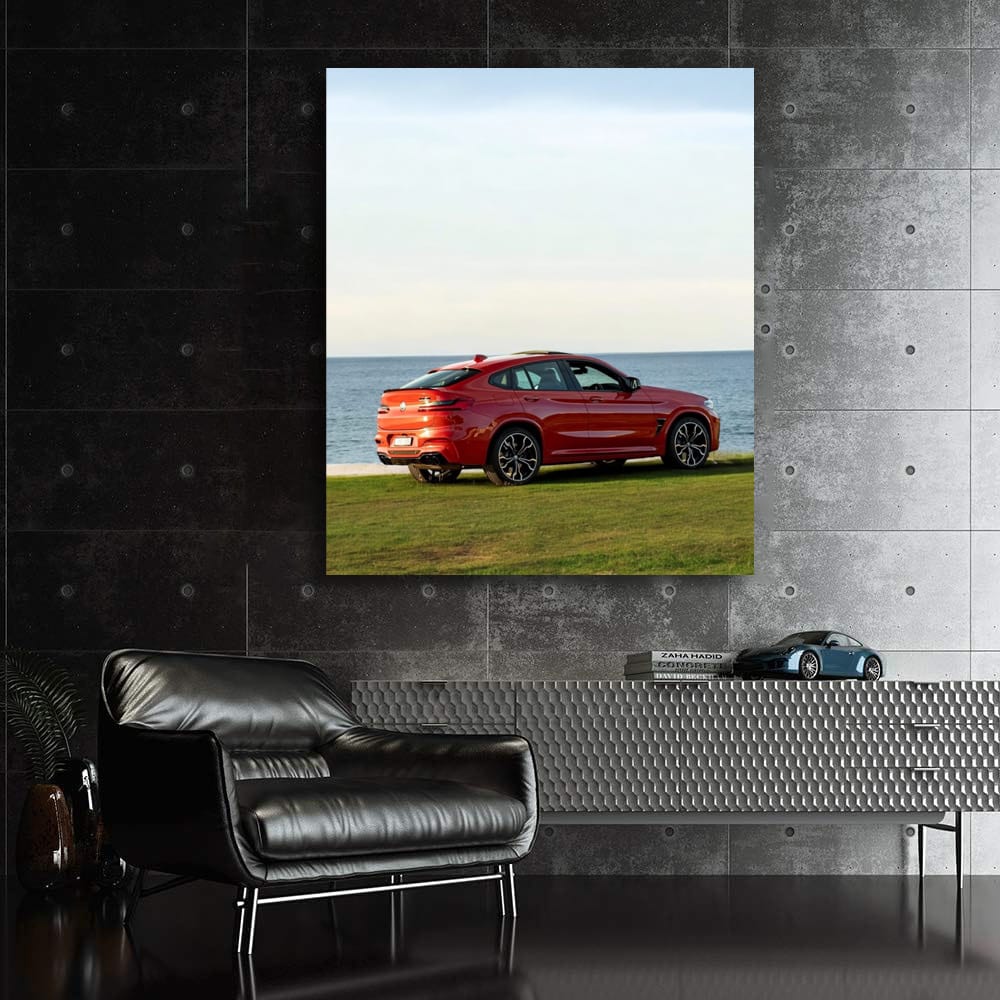 BMW X4 M Competition in Red Orange - Power Meets Style