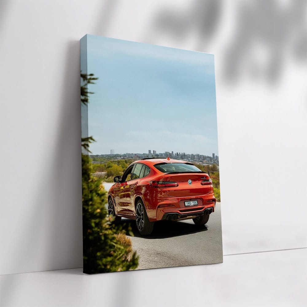 BMW X4 M Competition in Orange - Bold and Dynamic Ride